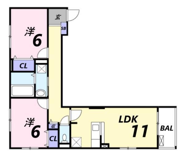 間取図(平面図)