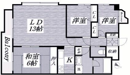 間取図(平面図)