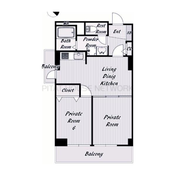 間取図(平面図)