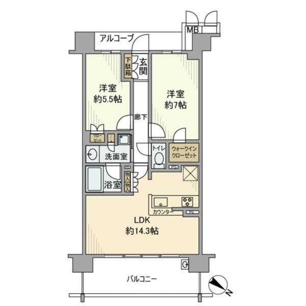 間取図(平面図)