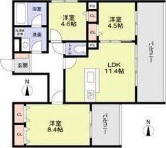 間取図(平面図)