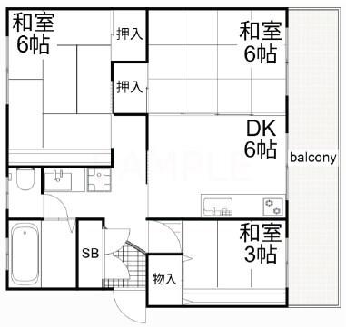 間取図(平面図)