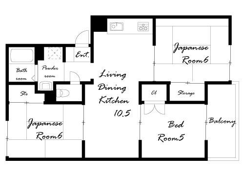 間取図(平面図)
