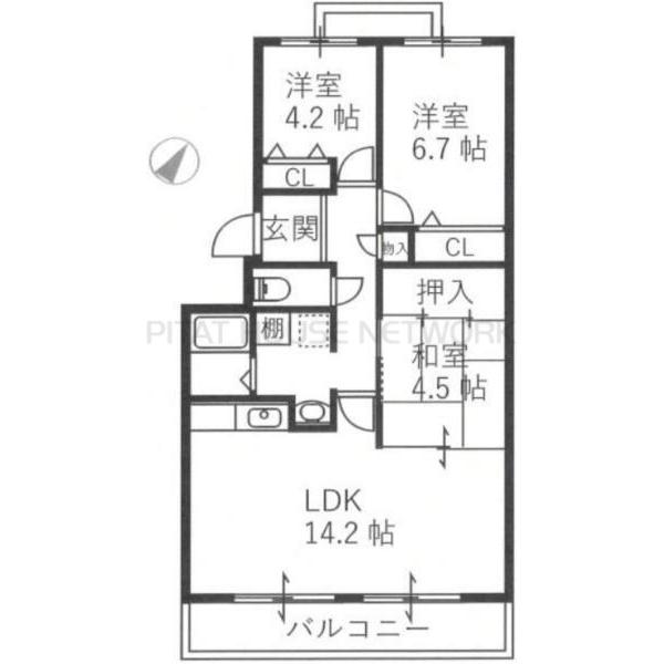 間取図(平面図)