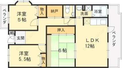 間取図(平面図)