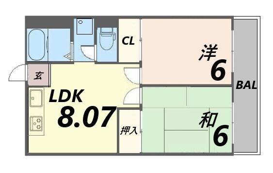 間取図(平面図)