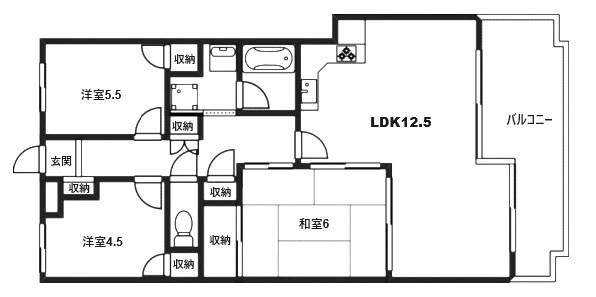 間取図(平面図)