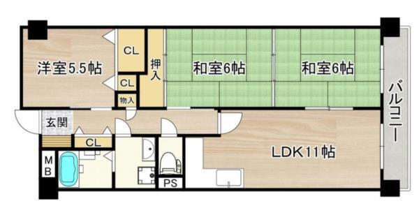 間取図(平面図)
