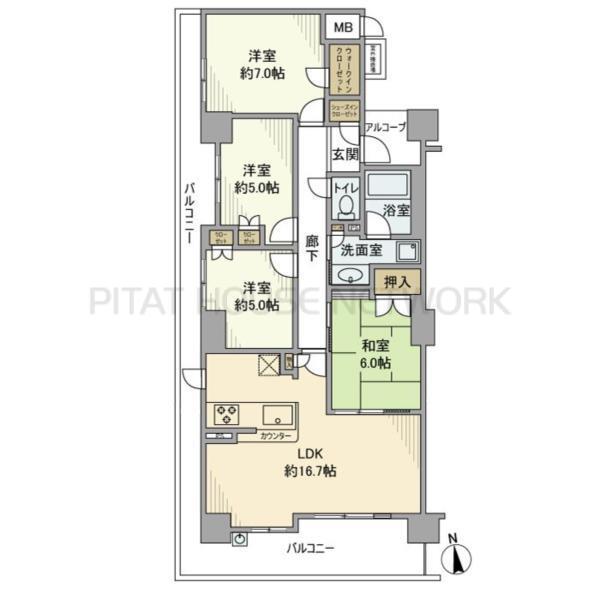 間取図(平面図)