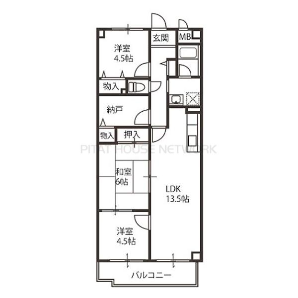 間取図(平面図)