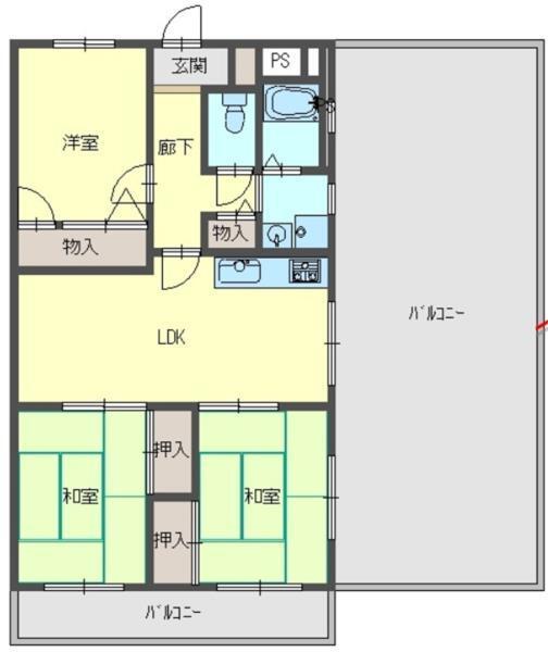間取図(平面図)