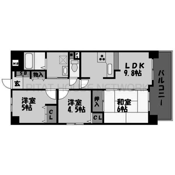 間取図(平面図)