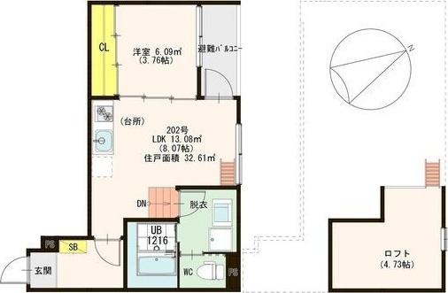 間取図(平面図)