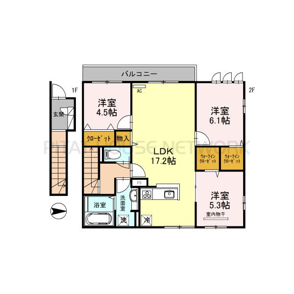 間取図(平面図)