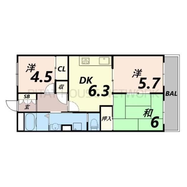 間取図(平面図)