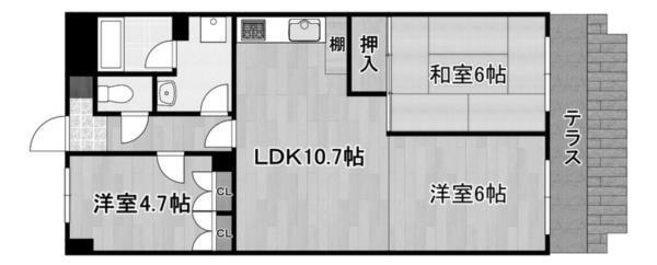間取図(平面図)