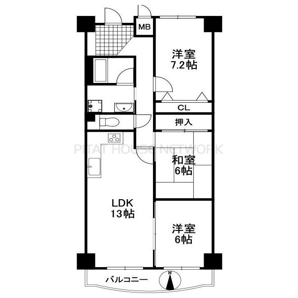 間取図(平面図)