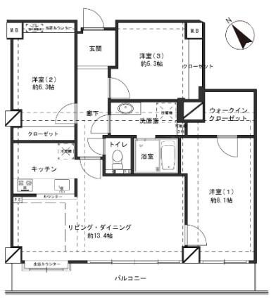 間取図(平面図)