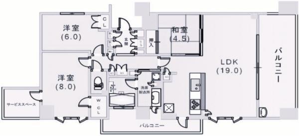 間取図(平面図)