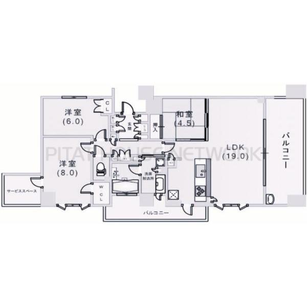 間取図(平面図)