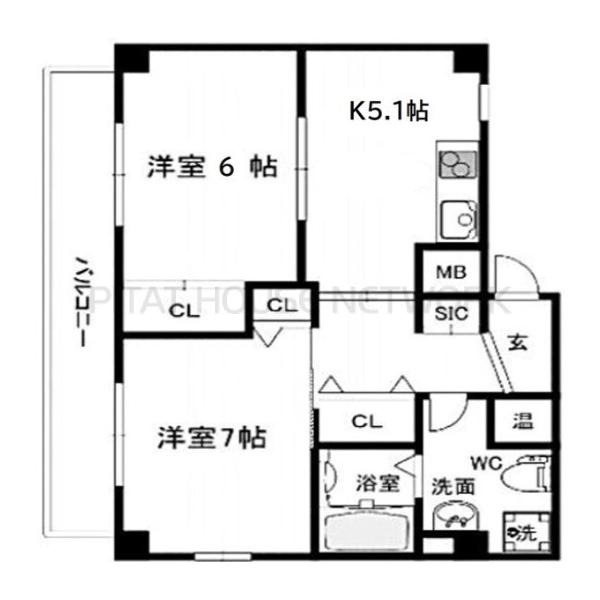 間取図(平面図)