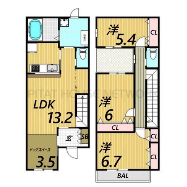 間取図(平面図)