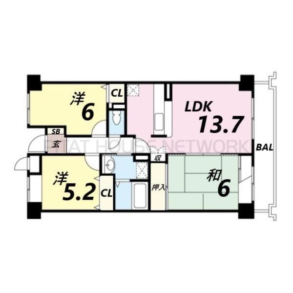 間取図(平面図)