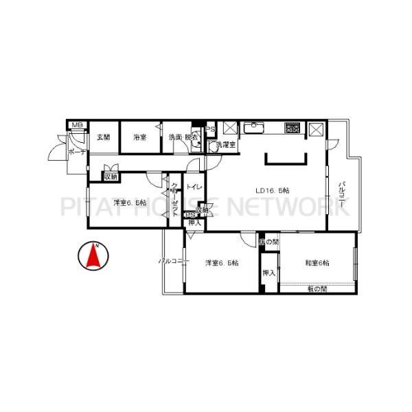 間取図(平面図)
