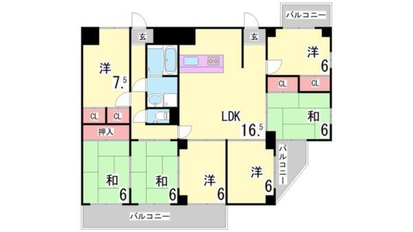 間取図(平面図)