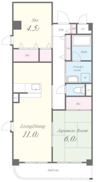 間取図(平面図)