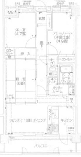 間取図(平面図)