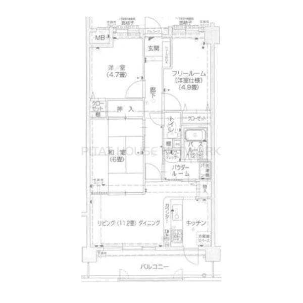 間取図(平面図)