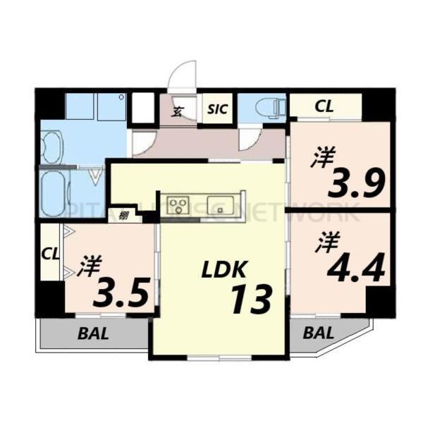 間取図(平面図)