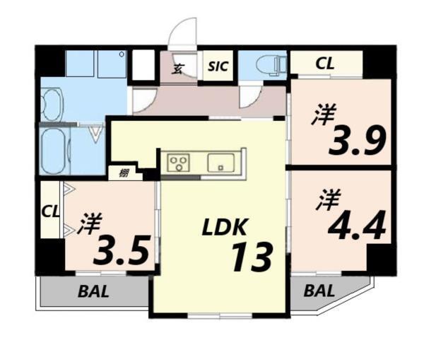 間取図(平面図)