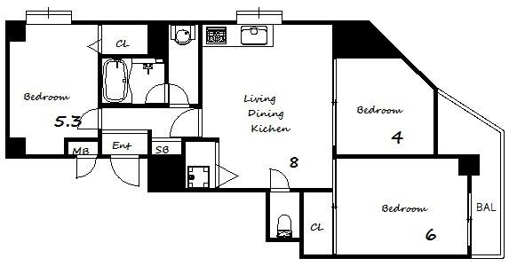 間取図(平面図)