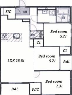 間取図(平面図)