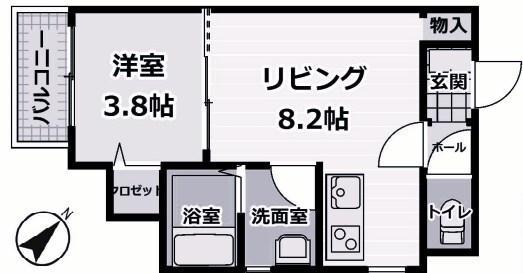 間取図(平面図)