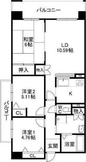 間取図(平面図)