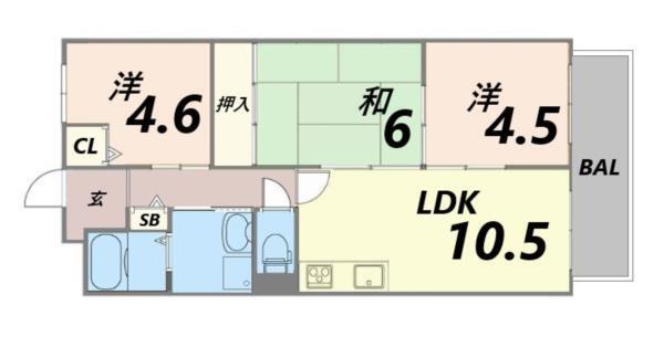 間取図(平面図)