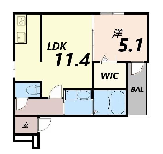 間取図(平面図)