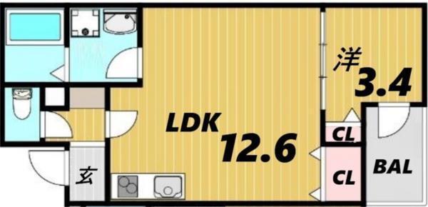 間取図(平面図)