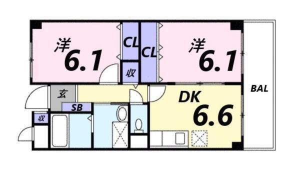 間取図(平面図)