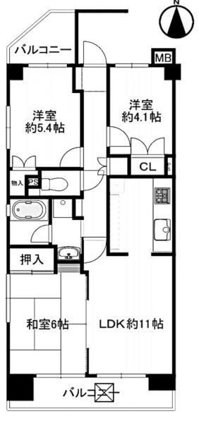 間取図(平面図)