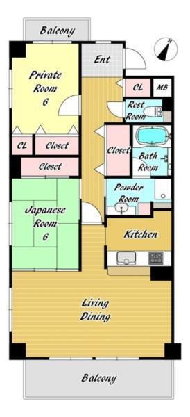 間取図(平面図)