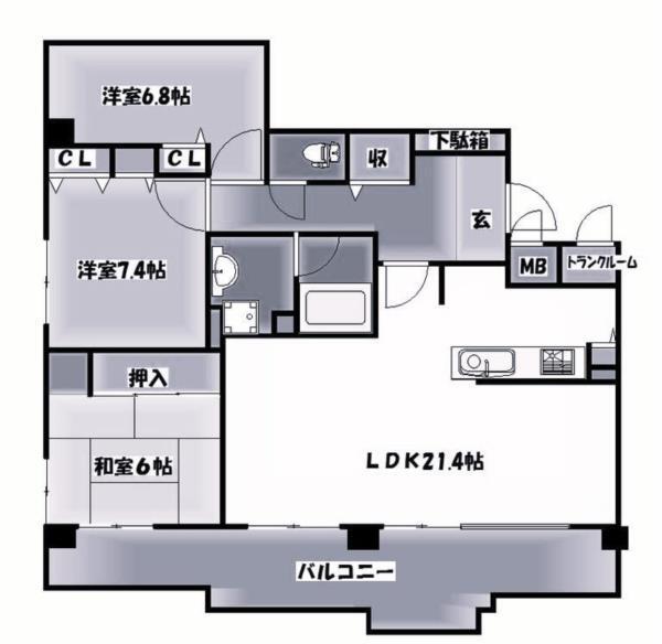 間取図(平面図)