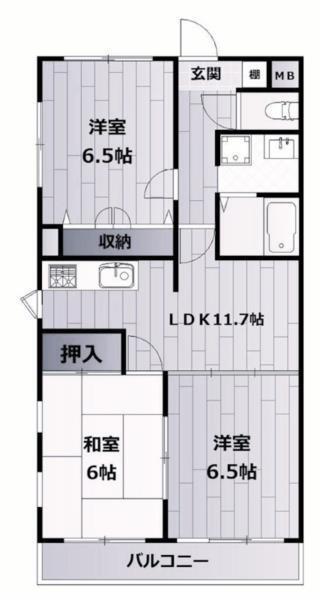 間取図(平面図)