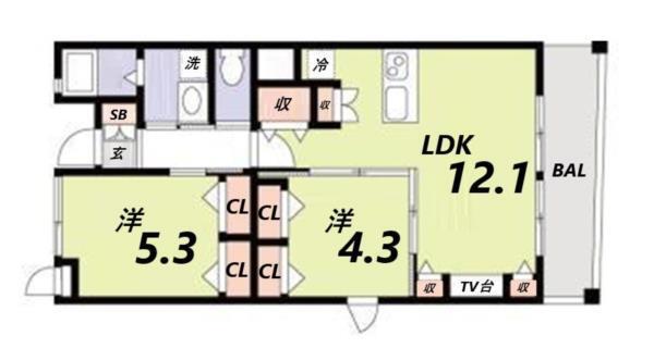 間取図(平面図)