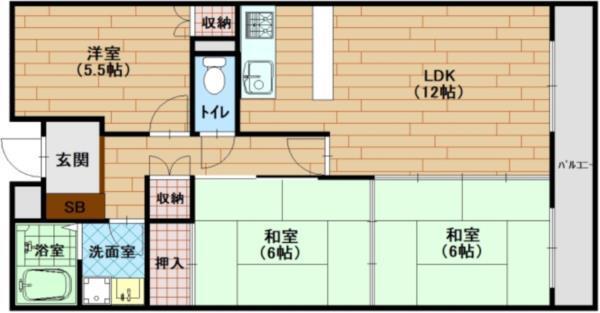 間取図(平面図)