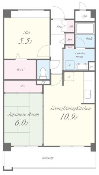間取図(平面図)