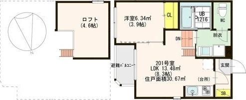 間取図(平面図)
